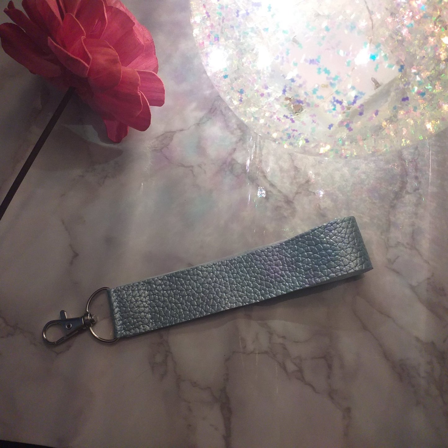 Wristlet keychain