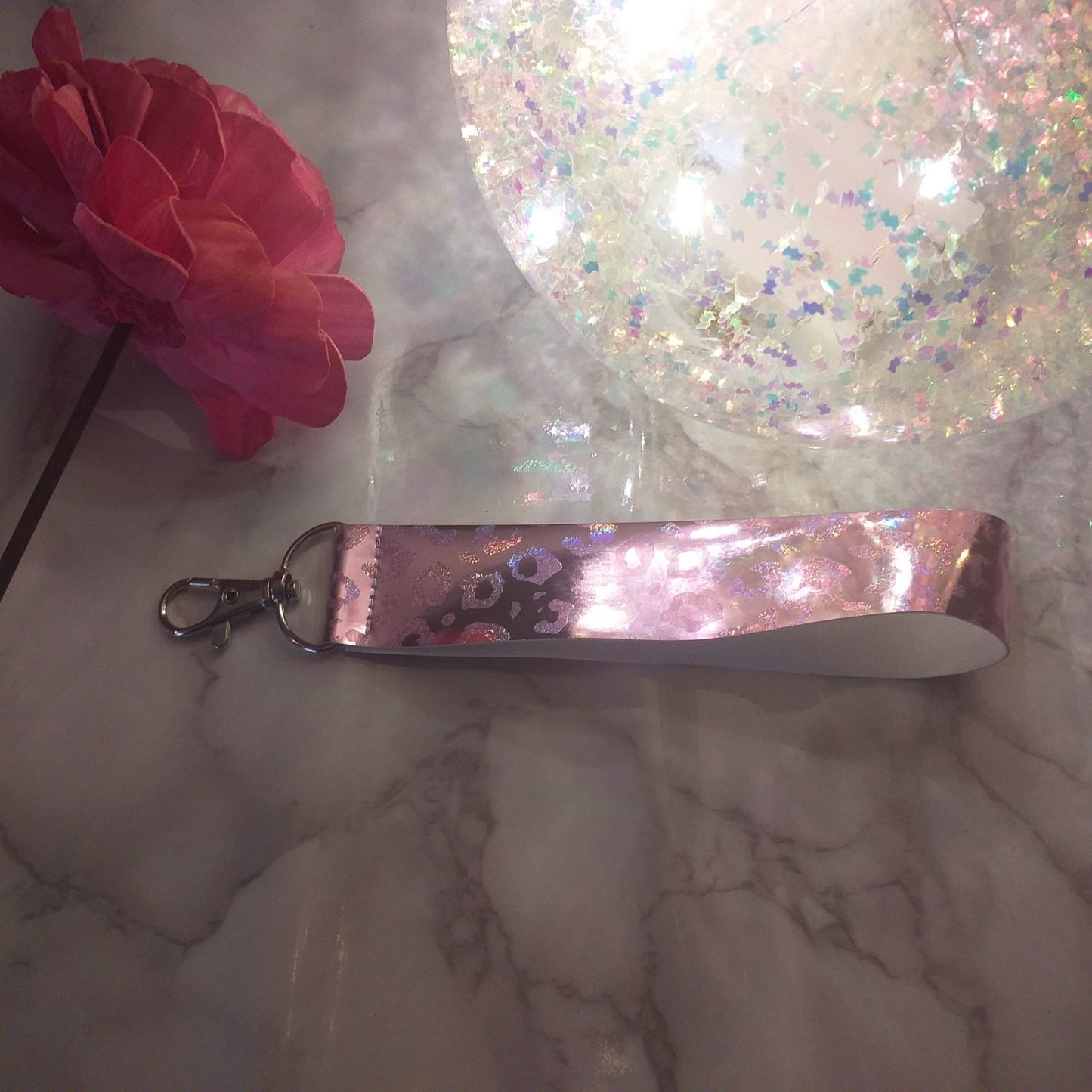Wristlet keychain