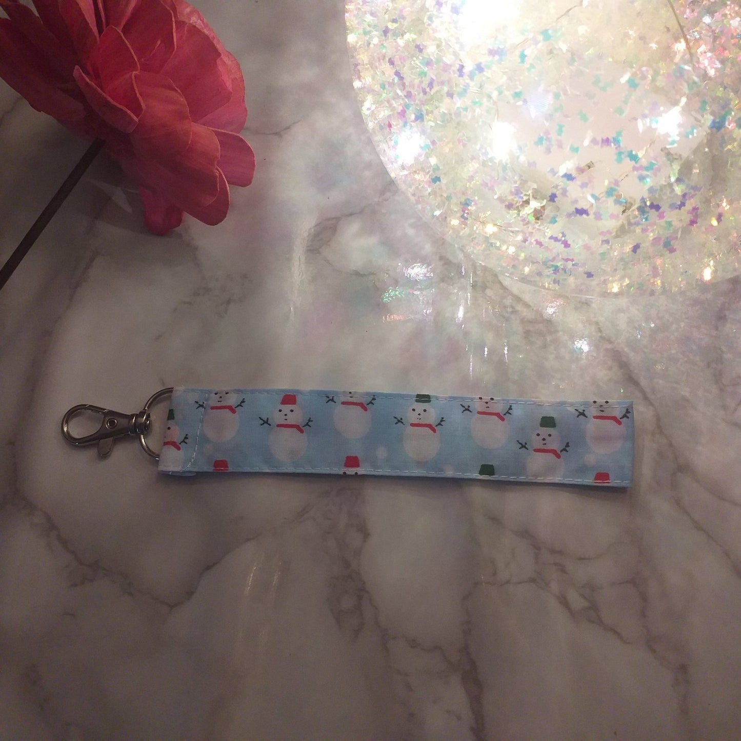 Wristlet keychain