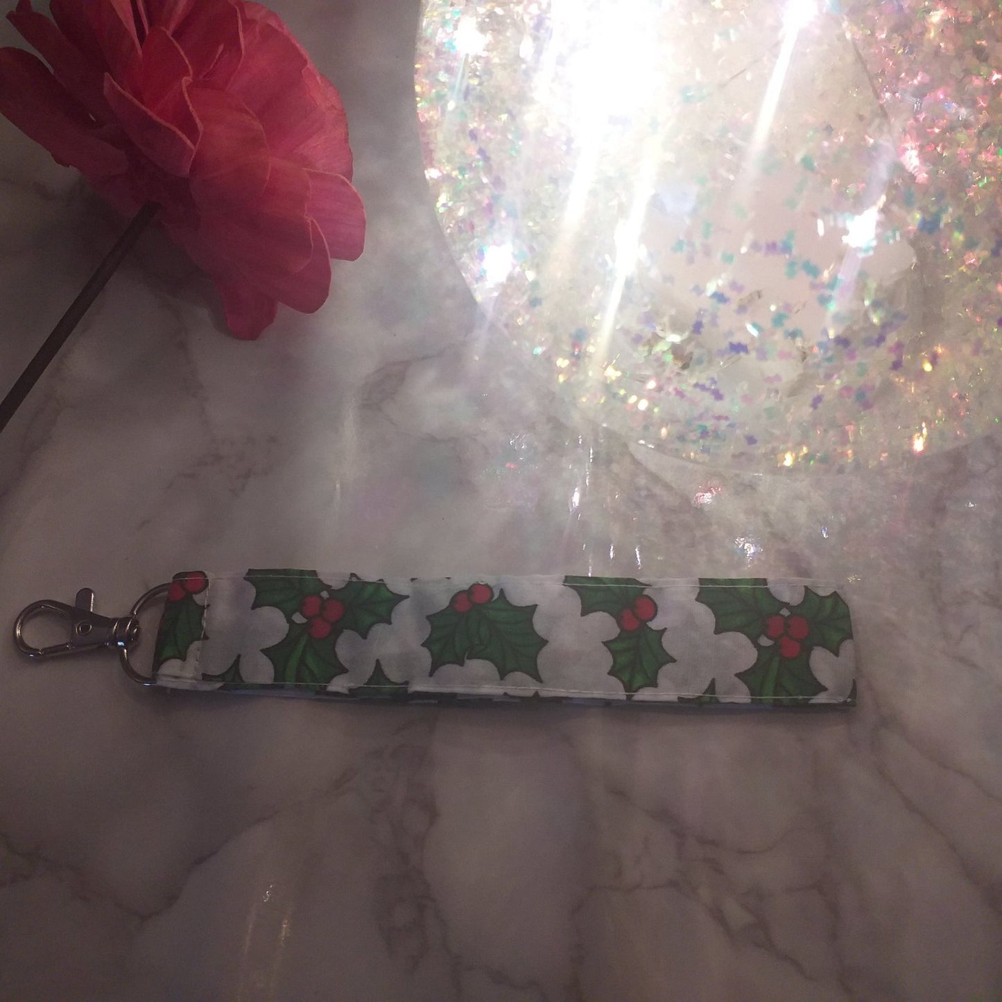 Wristlet keychain