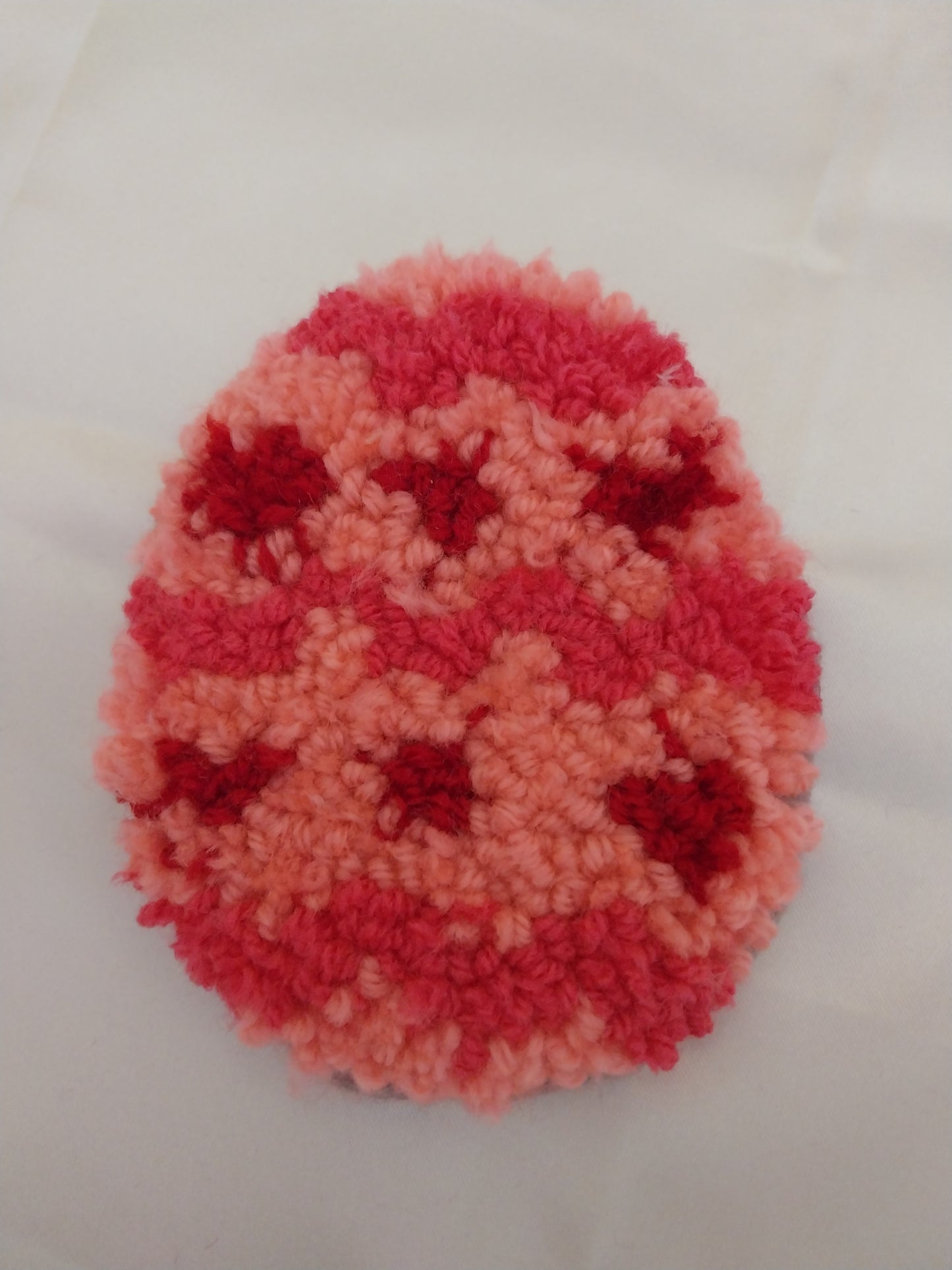 Easter Egg Punch needle mug coaster