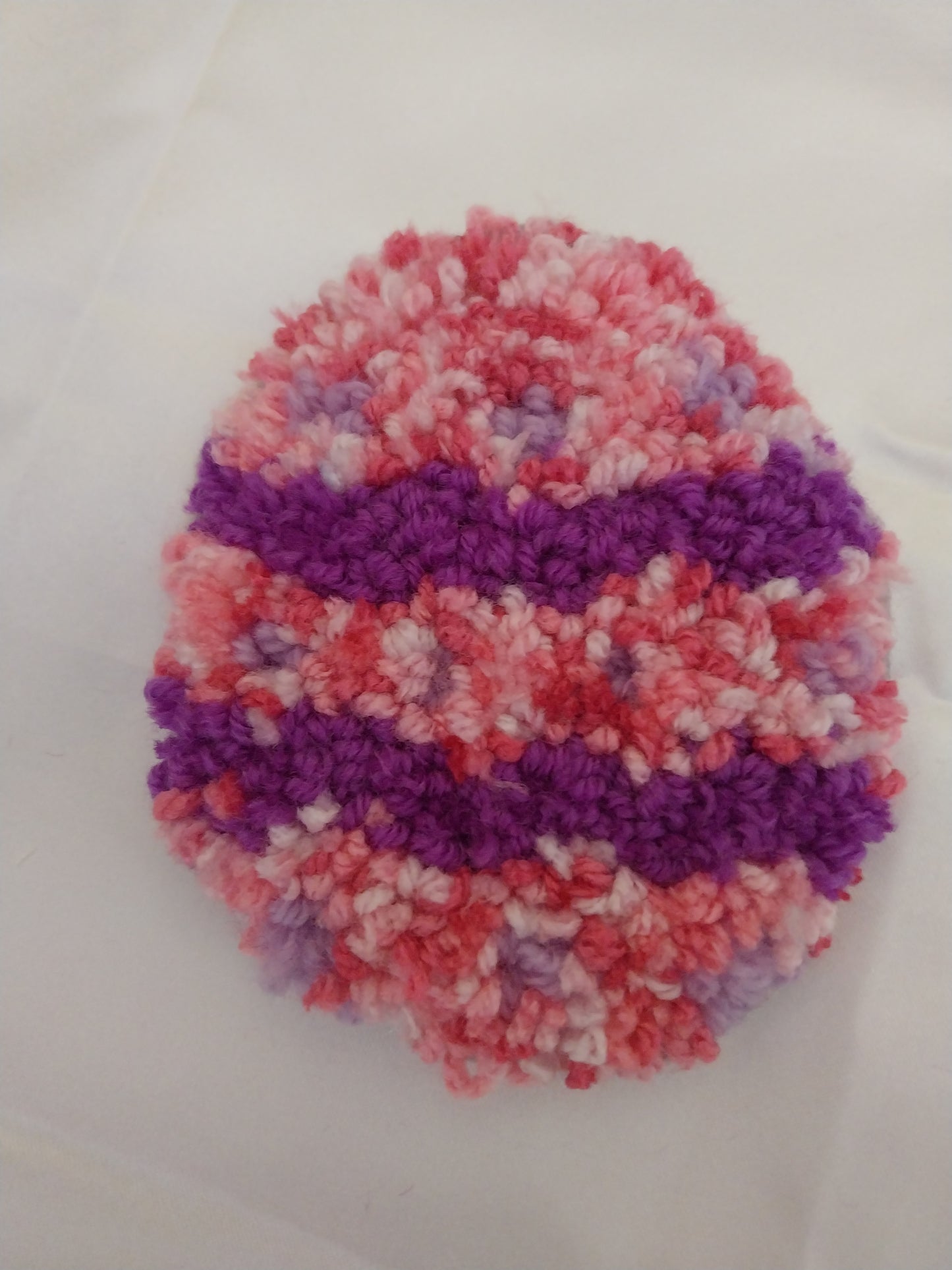 Easter Egg Punch needle mug coaster