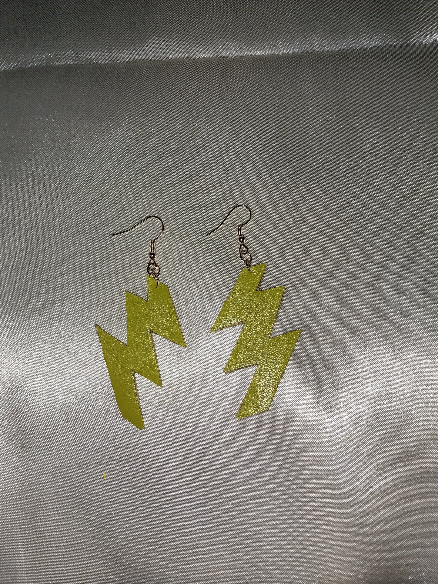 Lighting bolt earrings