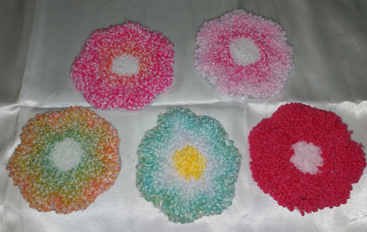 Flower cup coaster