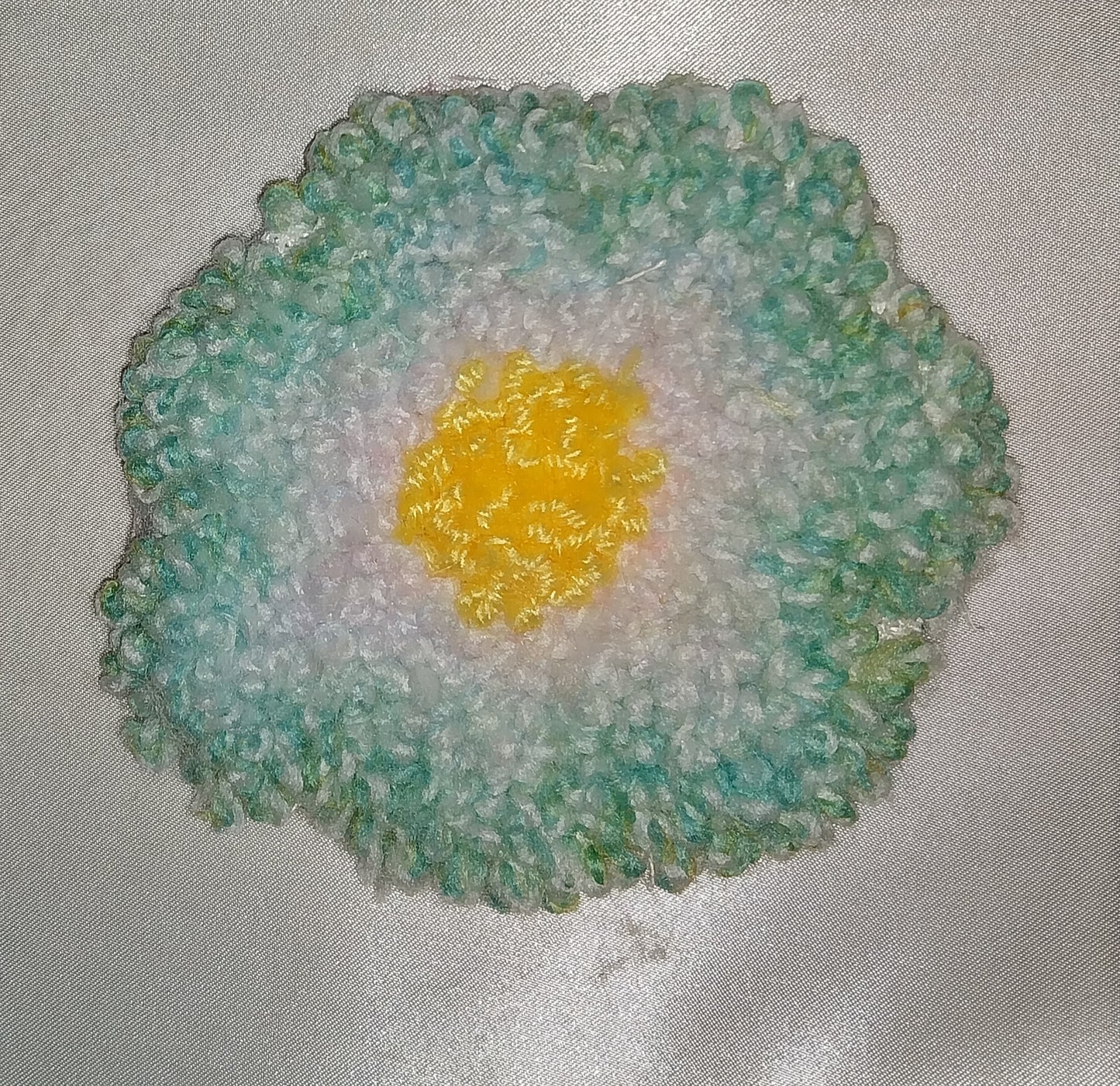 Flower cup coaster