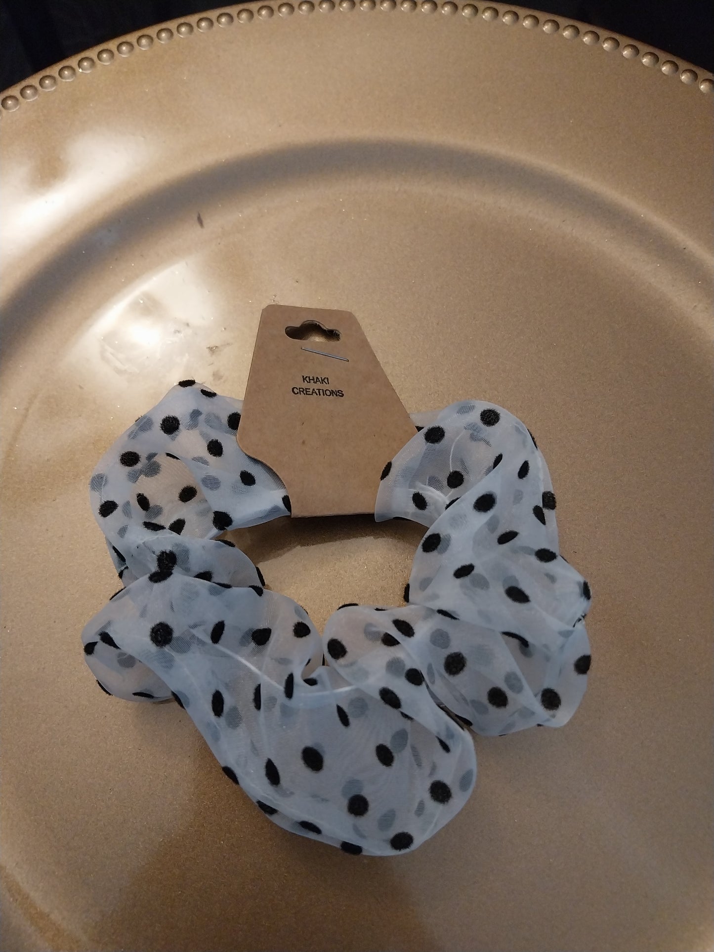 Scrunchie - polka dot