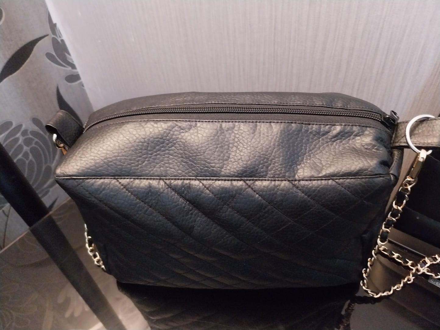 Faux Leather hand bag