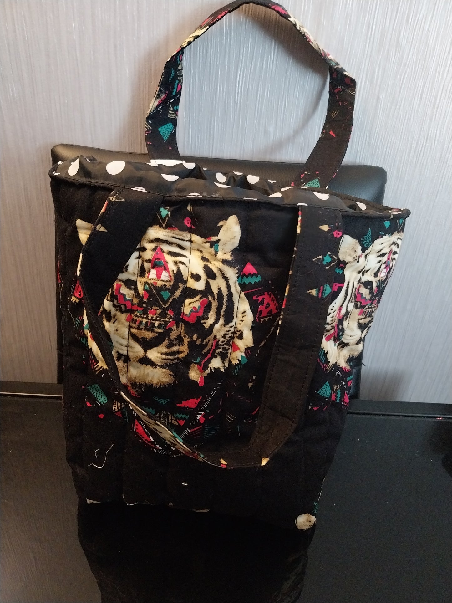 Padded tote bag - small