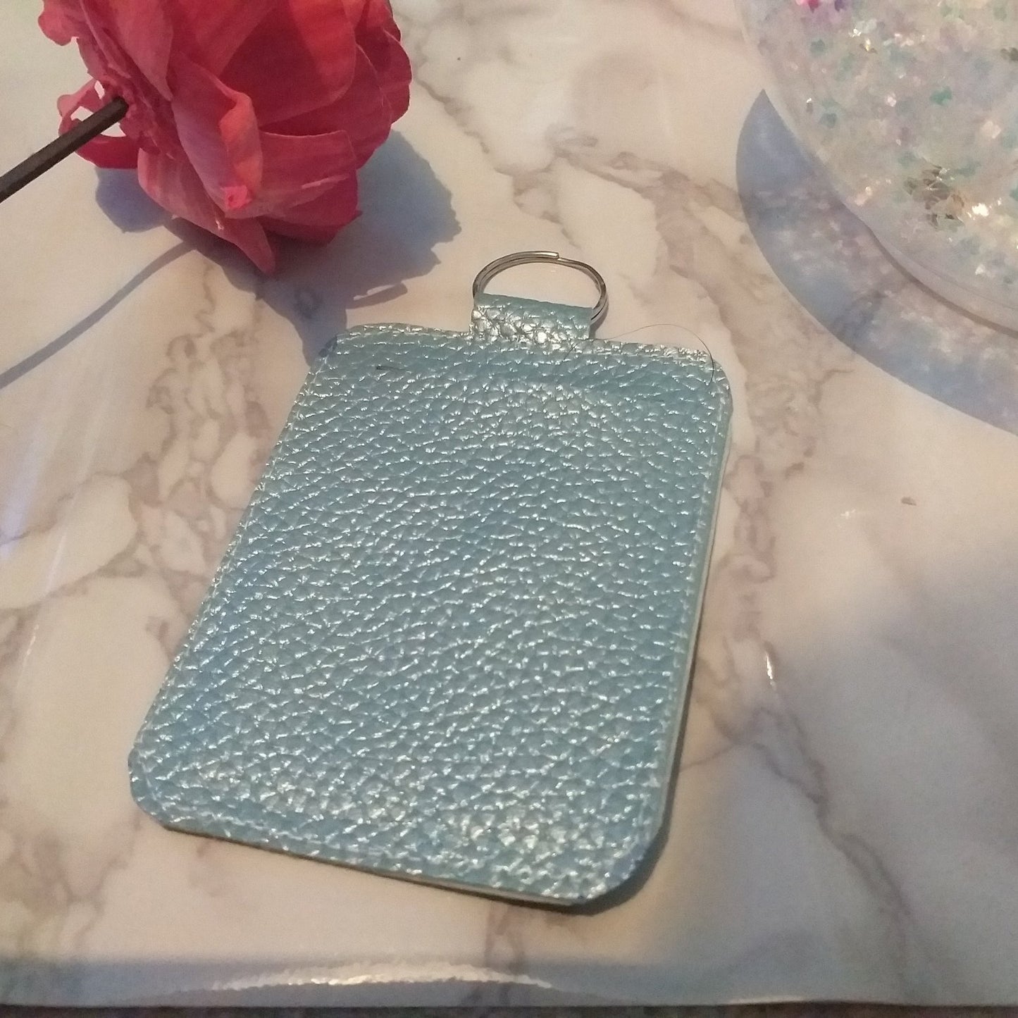 Card holder/keyring