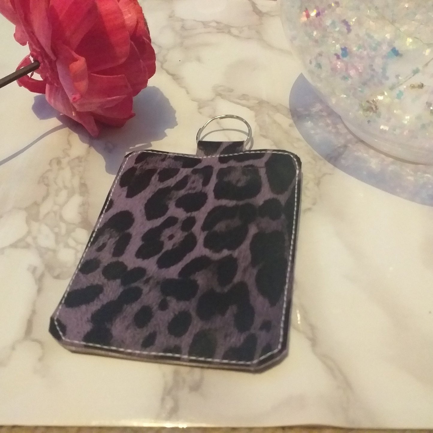 Card holder/keyring