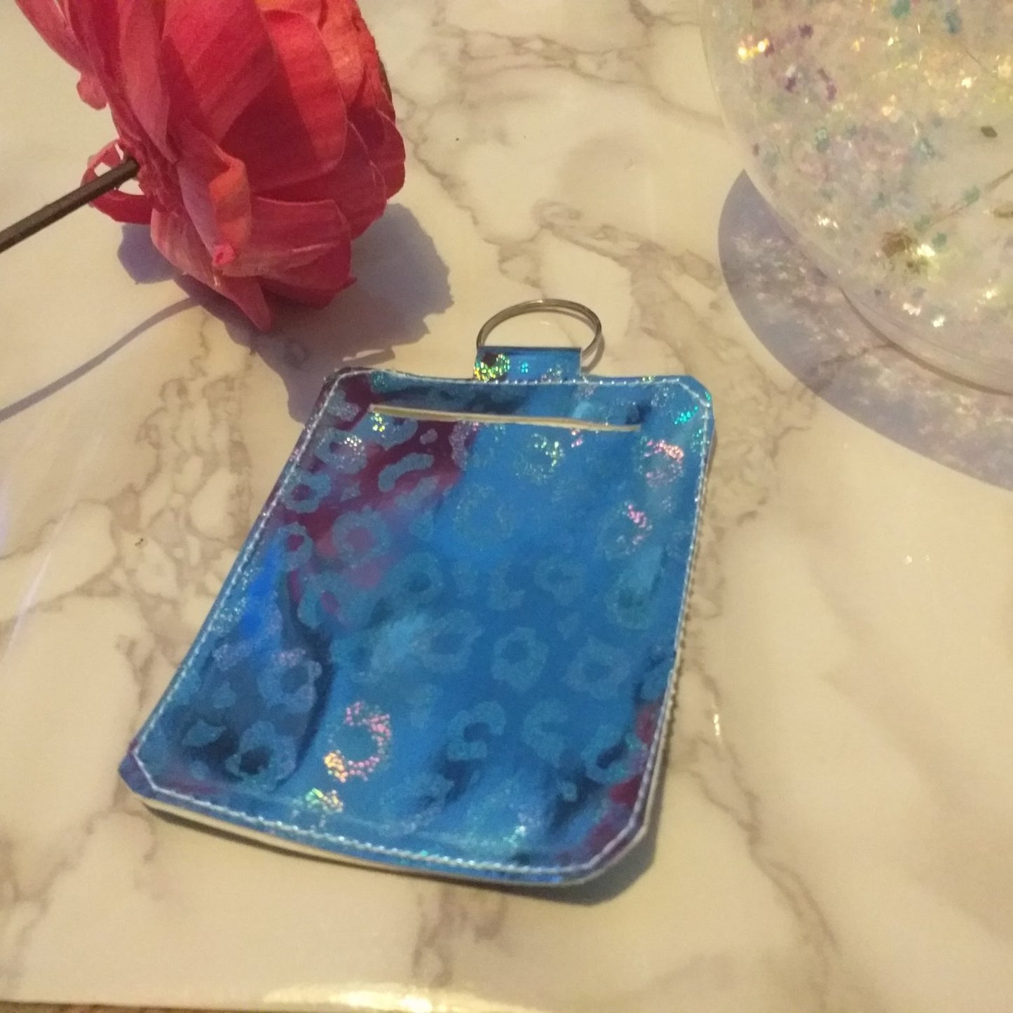 Card holder/keyring