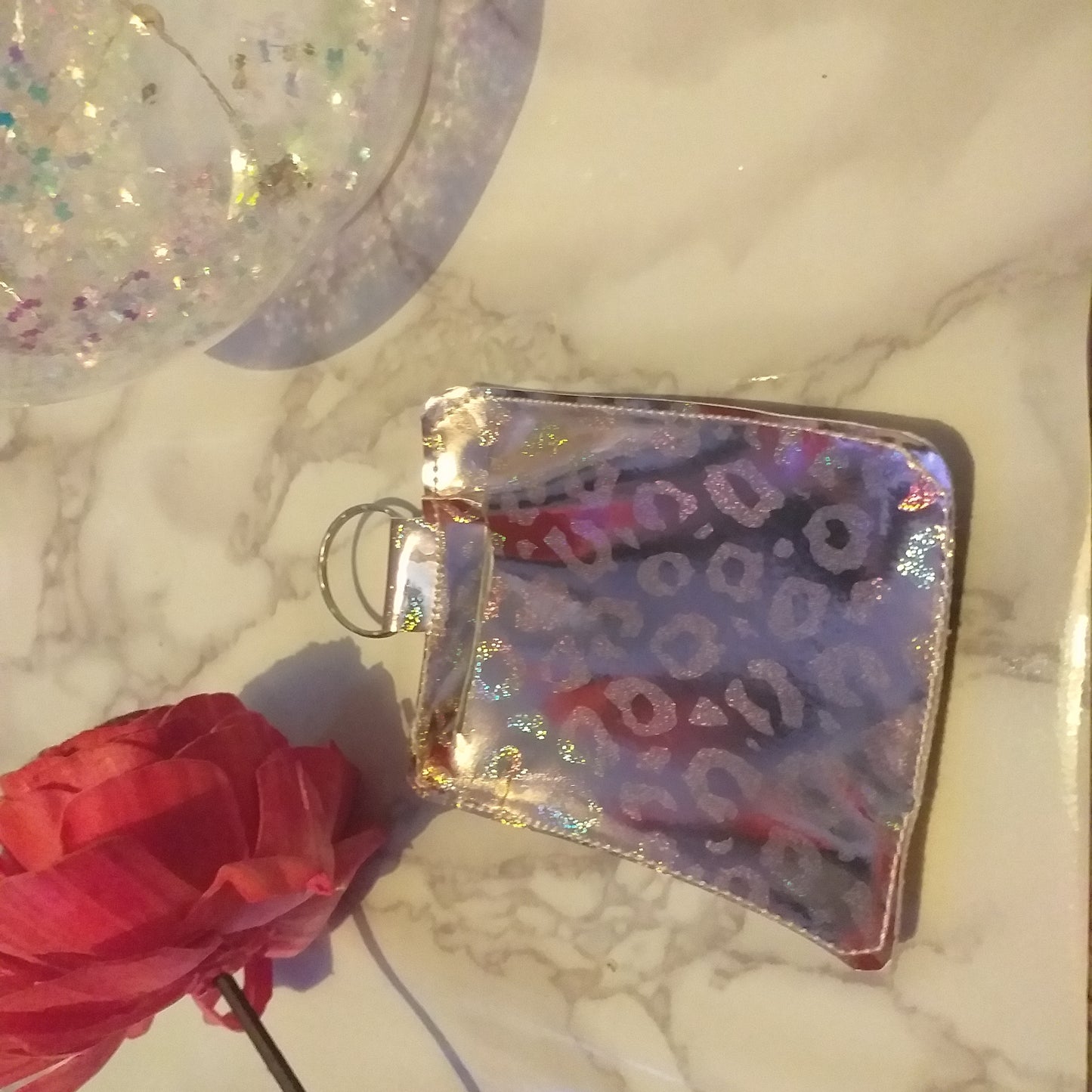 Card holder/keyring