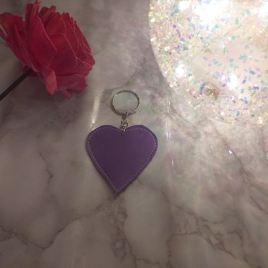 Love heart keyring